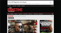 Desktop Screenshot of dawgtime.com